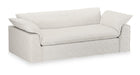 HKliving Hoes voor Bank Nomad Bouclé, 244cm - Crème