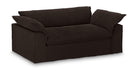 HKliving Hoes voor Bank Nomad Velvet, 204cm - Espresso