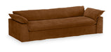 HKliving Hoes voor Bank Nomad 305cm, Royal Velvet - Caramel