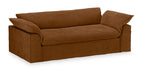 HKliving Hoes voor Bank Nomad 244cm, Royal Velvet - Caramel