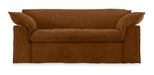 HKliving Hoes voor Bank Nomad 204cm, Velvet - Caramel