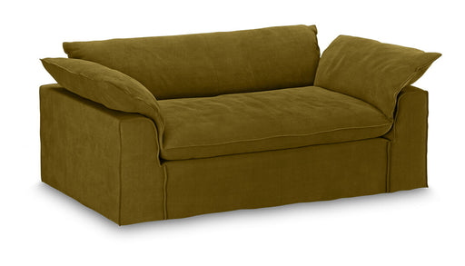 HKliving Hoes voor Bank Nomad Royal Velvet, 204cm - Olijfgroen