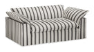 HKliving Hoes voor Bank Nomad Rocco stof, 204cm - Chalkstripe