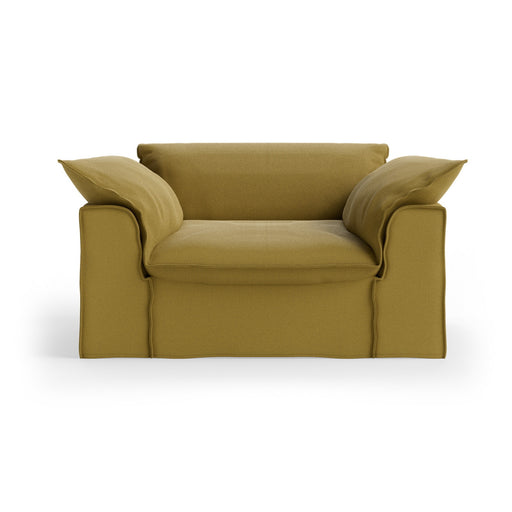 HKliving Loveseat Nomad Linnen - Burnt Ochre