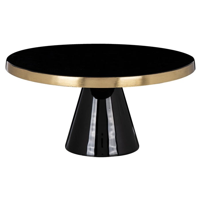 Richmond Taartplateau Elena - Zwart/Goud - ThatLyfeStyle