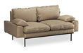 HKliving 2-zits Bank Retro 175cm, Geweven stof - Earth