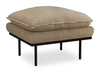 HKliving Hocker Retro Geweven stof - Earth