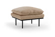 HKliving Hocker Retro Stof, 72 x 65cm - Zand