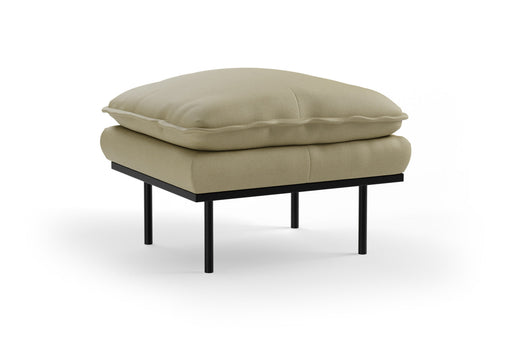 HKliving Hocker Retro Stof, 72 x 65cm - Sage