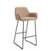 Jesper Home Barkruk Hiroo Slide Black (zithoogte 75cm)