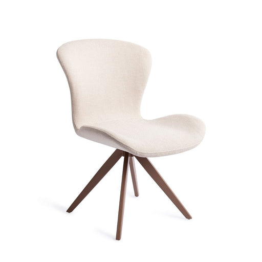 Jesper Home Draaibare Eetkamerstoel Moji Turn Brown