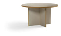 HKliving Ronde Eettafel Dining Ø129cm - Crème