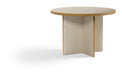 HKliving Ronde Eettafel Dining Ø110cm - Crème