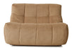 HKliving Fauteuil Lazy Ribstof - Bruin