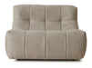 HKliving Loungestoel Lazy Olefin stof - Naturel