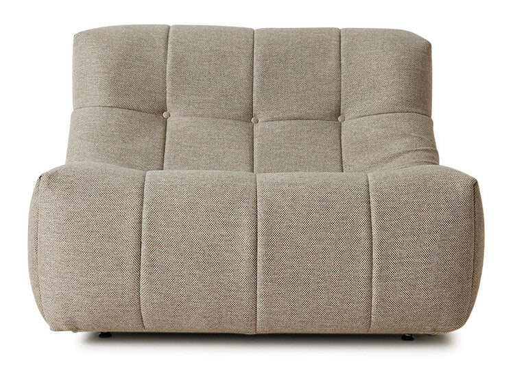 HKliving Loungestoel Lazy Olefin stof - Naturel