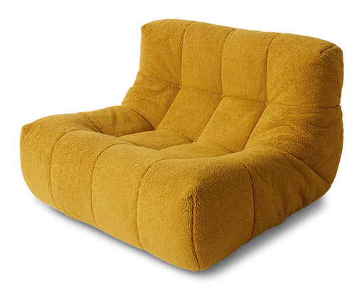 HKliving Fauteuil Lazy Fluffy stof - Oker