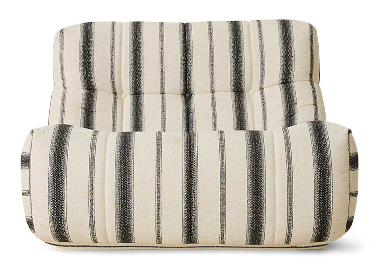 HKliving Loungestoel Lazy Olefin stof - Chalkstripe