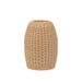Kave Home Vaas Zilna Rotan, 40cm hoog - Naturel