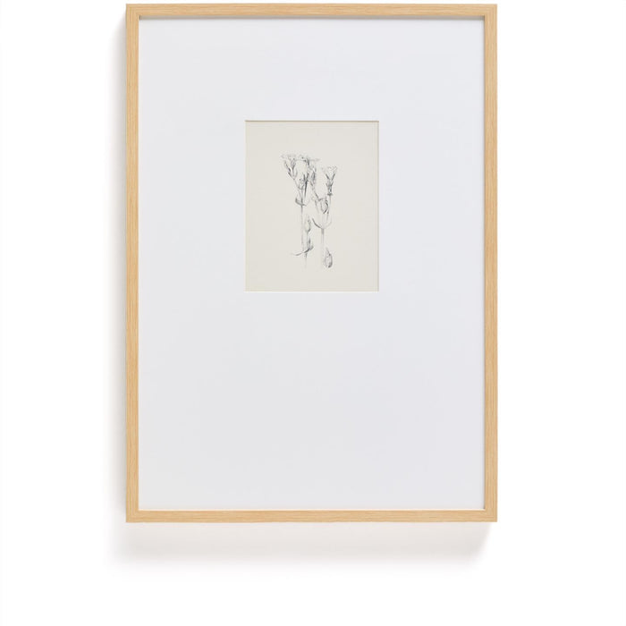Kave Home Schilderij Lirena 50 x 70cm - Beige