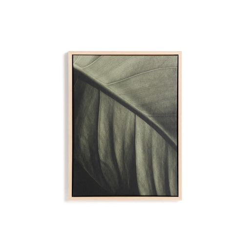 Kave Home Schilderij Foliae 42 x 32cm - Groen - ThatLyfeStyle