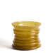 Kave Home Vaas Ambere 20cm - Geel - ThatLyfeStyle