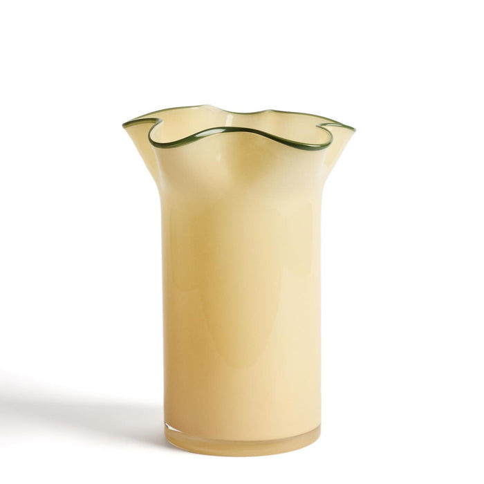 Kave Home Vaas Endasi 31cm - Geel