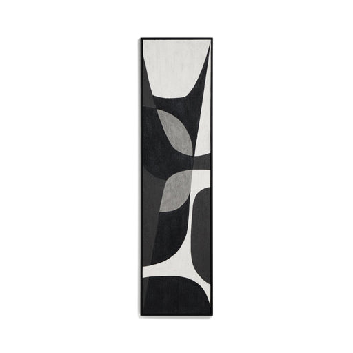 Kave Home Schilderij Onure 180 x 45cm - Zwart - ThatLyfeStyle