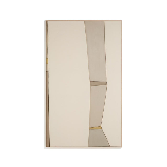 Kave Home Schilderij Deravia 200 x 120cm - Beige - ThatLyfeStyle