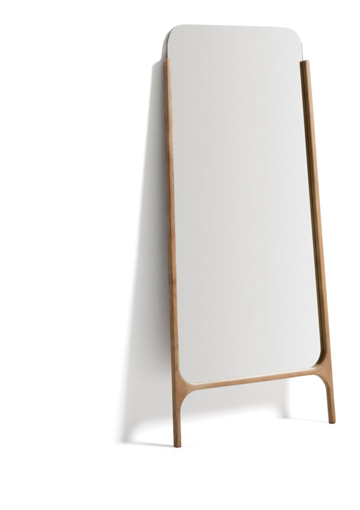Kave Home Spiegel Aremi Mangohout, 197 x 99cm - Naturel