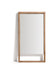 Kave Home Spiegel Vatro Mangohout, 181 x 96cm - Naturel