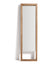 Kave Home Spiegel Vatro Mangohout, 181 x 52cm - Naturel