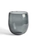 Kave Home Vaas Sirau Glas, 25cm - Grijs