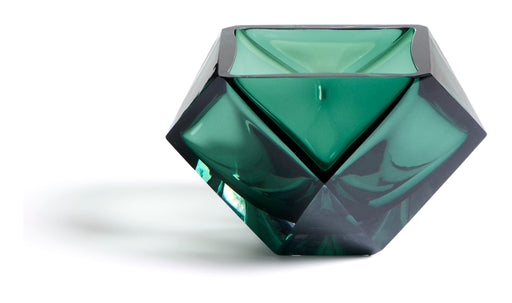 Kave Home Tafelstuk Uconi Glas, 14cm - Smaragdgroen