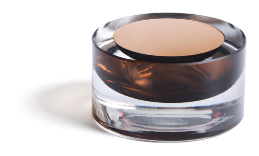 Kave Home Tafelstuk Uconi Glas, 12cm - Donkerbruin