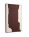 Kave Home Schilderij Irden Handgeschilderd, 200 x 120 cm - Rood