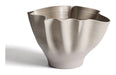 Kave Home Vaas Nilea Keramiek, 23cm - Grijs - Organisch