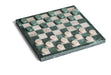 Kave Home Ornament Garel Marmer, 30 x 30cm - Groen