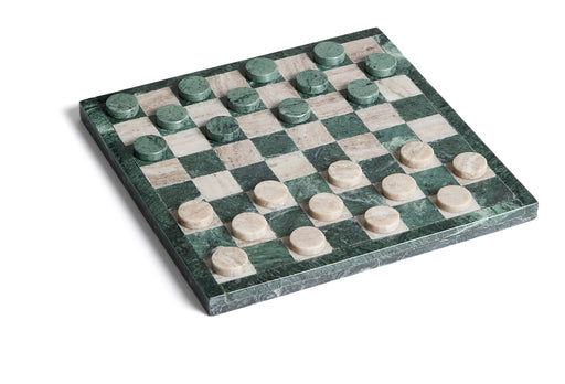 Kave Home Ornament Garel Marmer, 30 x 30cm - Groen