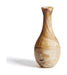 Kave Home Vaas Nerola Glas, 38 cm - Bruin