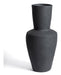 Kave Home Vaas Nerun Terracotta, 72cm - Zwart