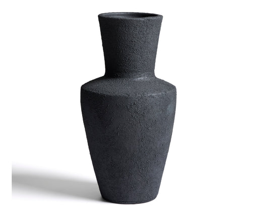 Kave Home Vaas Nerun Terracotta, 46cm - Zwart