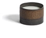 Kave Home Kaars Orial Keramiek, Ø13cm - Donkerbruin - Rond