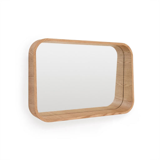 Kave Home Spiegel Salaya Essen, 60 x 90cm - Bruin - ThatLyfeStyle