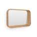 Kave Home Spiegel Salaya Essen, 60 x 90cm - Bruin