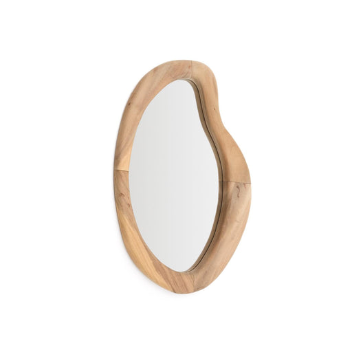 Kave Home Organische Spigel Selem Mungurhout, 68 x 44cm - Japandi