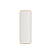 Kave Home Spiegel Milsa Teakhout, 154 x 54cm - Naturel - Passpiegel