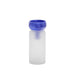 Kave Home Vaas Kelse Glas - Donkerblauw