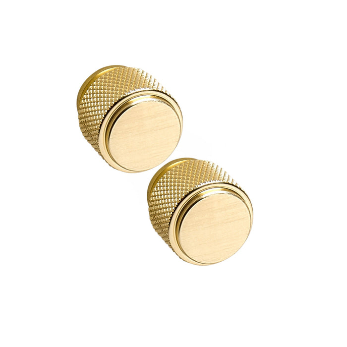 XIVADA Handgreep Luxa - zilver - knop - set van 2