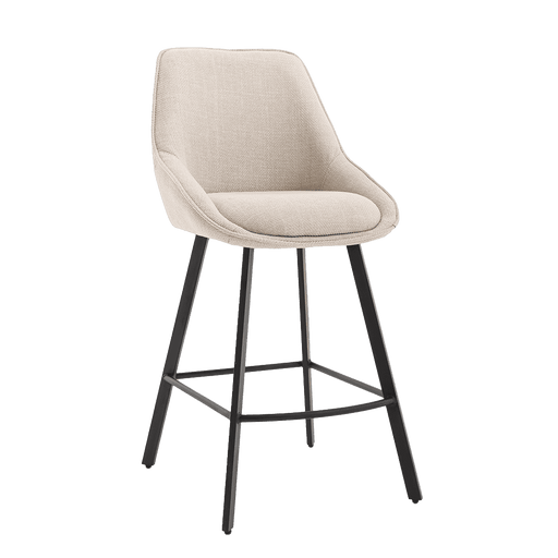 Tower Living Barkruk Borgo Geweven stof - Beige